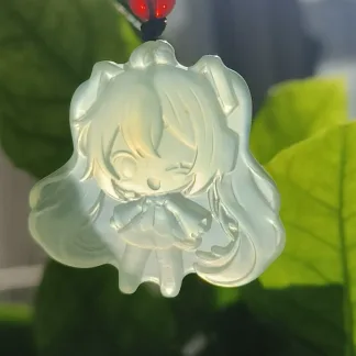 Hatsune Miku Xiuyu jade pendant — 1